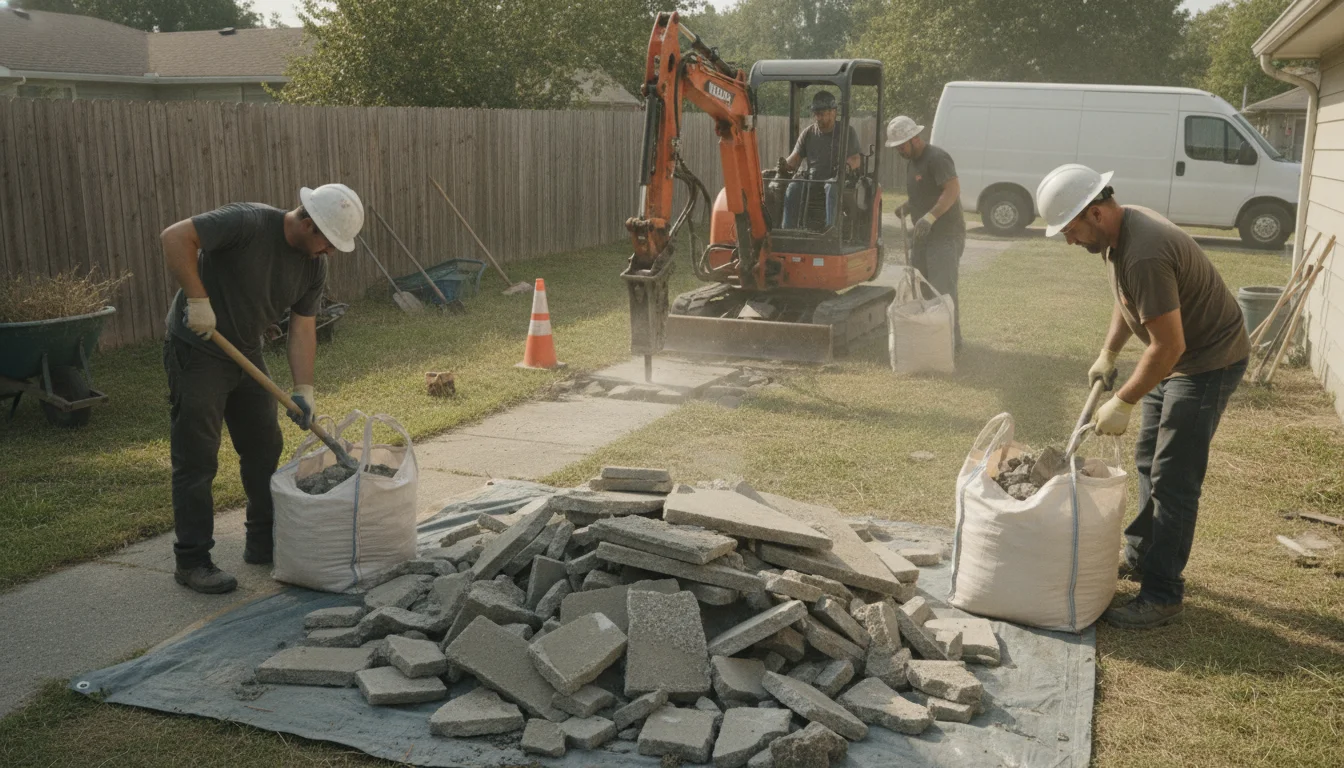How to Get Rid of Broken Concrete in Woodstock: Fast, Safe Options